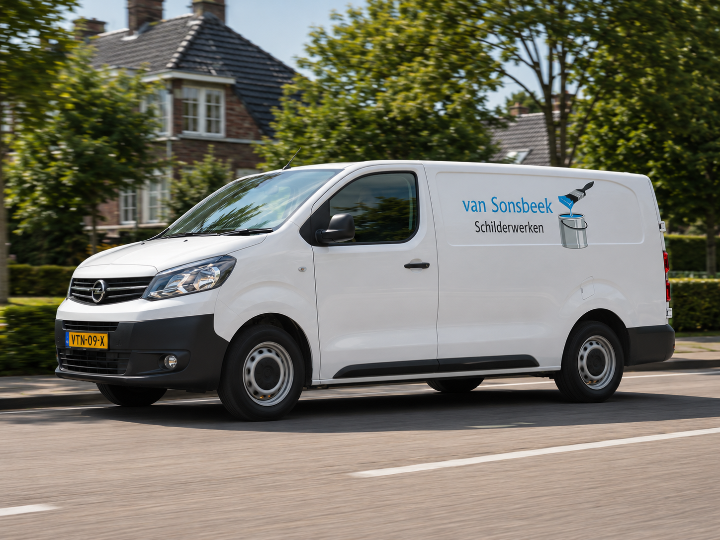 Van Sonsbeek Schilderwerken aan het werk