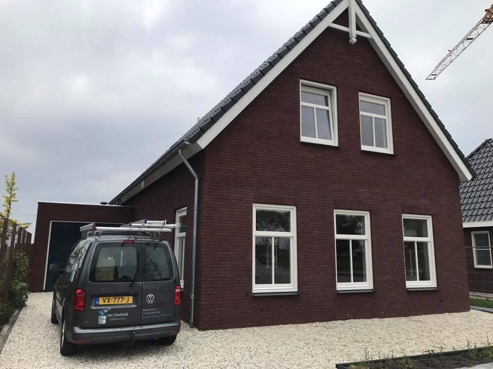 Kozijnen nieuwbouwwoning