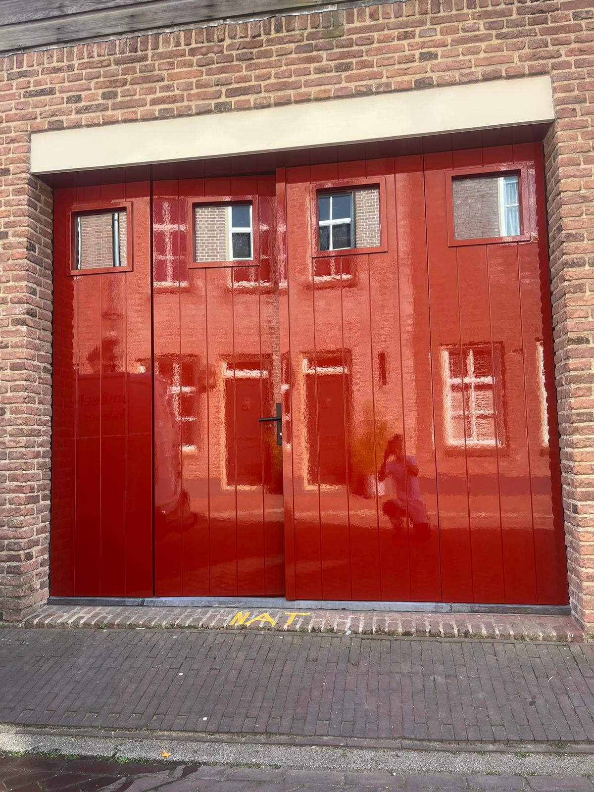Garagedeur historisch pand